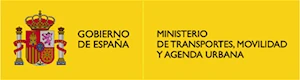 Logotipo: Gobierno de España - Ministerio de Transportes, Movilidad y Agenda Urbana