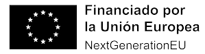 Logotipo: Financiado por NEXT Generation EU